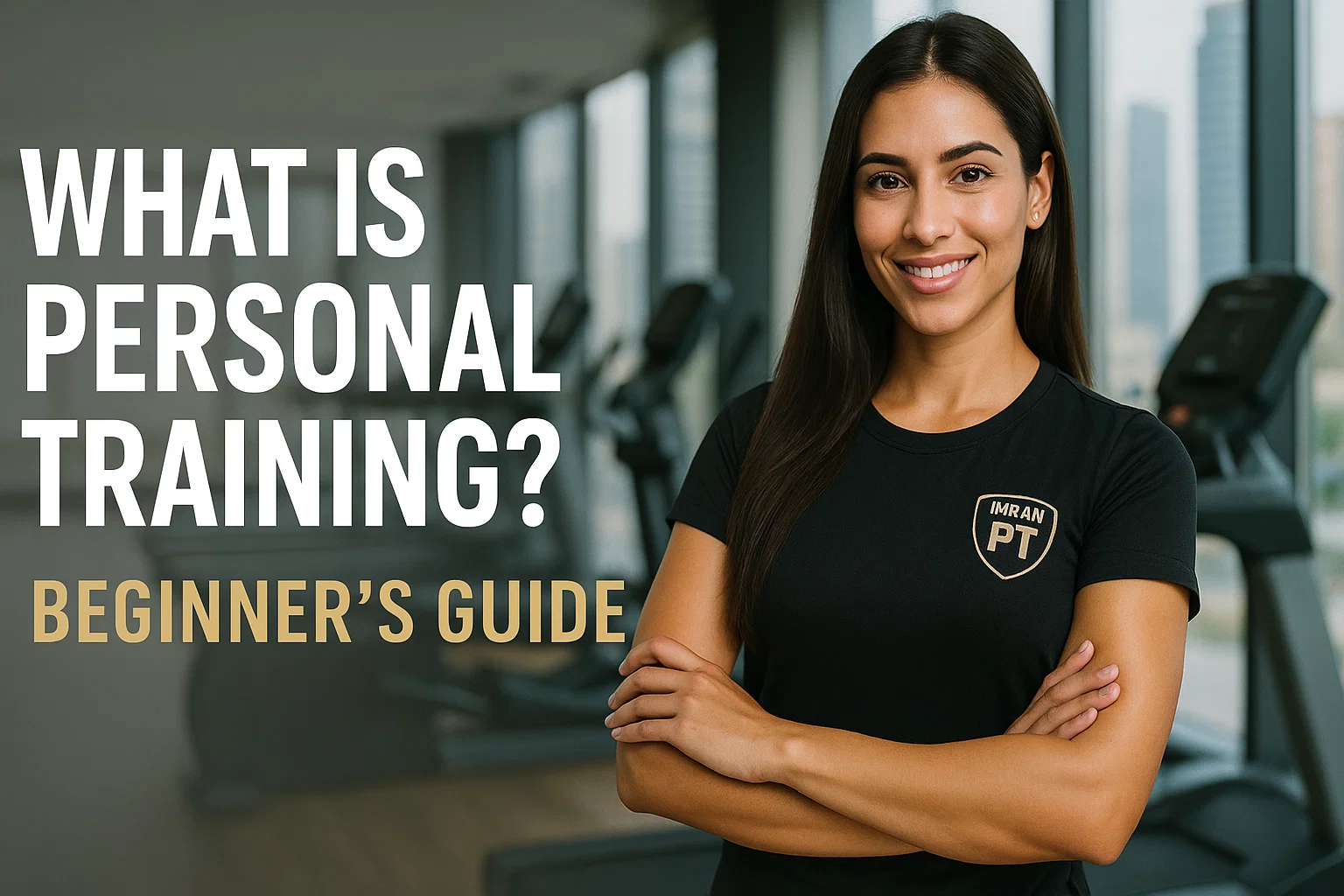 Fitness Trainer explaining: What is a personal trainer in Dubai