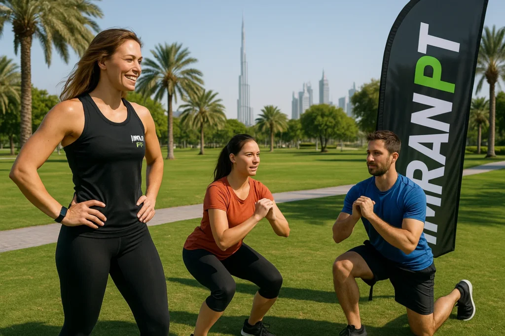 Office fitness coaching session near me in Dubai, Home Personal Trainer in Al Sufouh